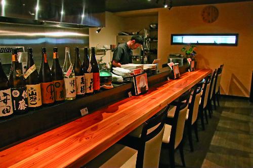 清潔感のある居心地の良い店内