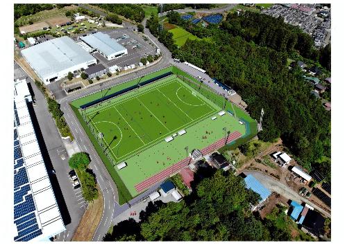 ホッケー競技場完成予想図