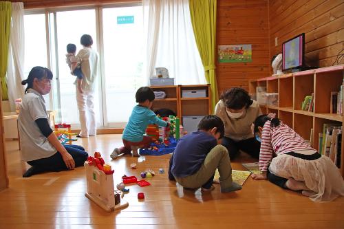 すずらん病児保育室の様子