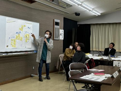 第3回検討会のグループワーク発表の様子