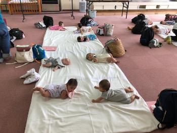 3歳児検診赤ちゃん写真