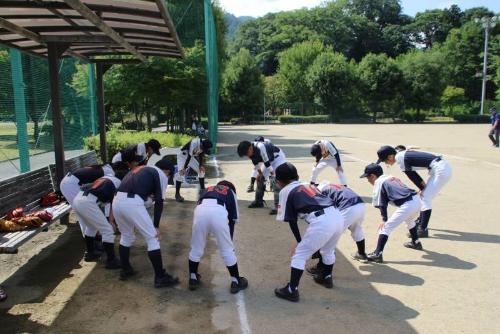 スポーツ少年団軟式野球団練習風景2