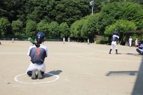 スポーツ少年団軟式野球団練習風景1