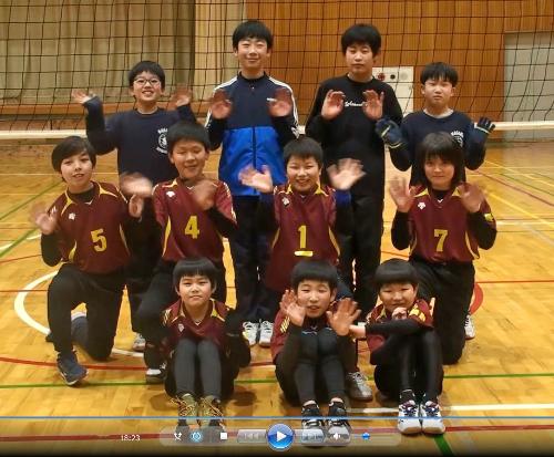 スポーツ少年団バレーボール団男子