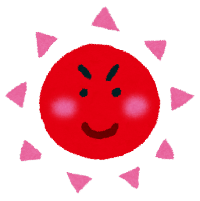 太陽のイラスト