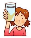 水質検査の実施のイラスト