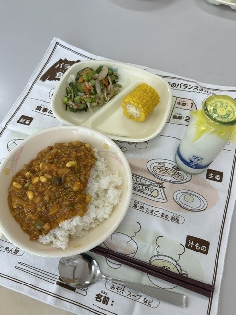 駒っ子給食8月6