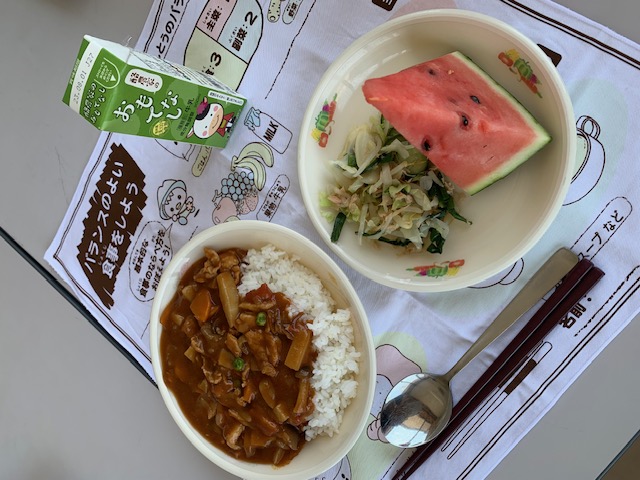駒っこ給食7月