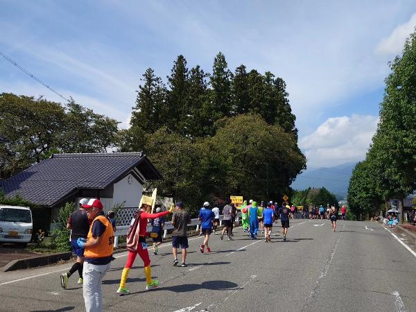 第12回信州駒ヶ根ハーフマラソン大会の様子