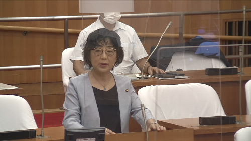 氣賀澤葉子議員