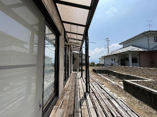 ウッドデッキ