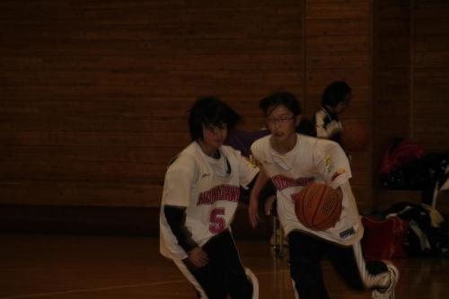 バスケットボール団の活動風景の写真3