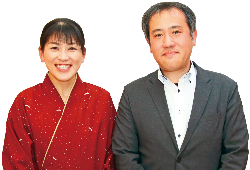 若女将と社長の宇佐美さん