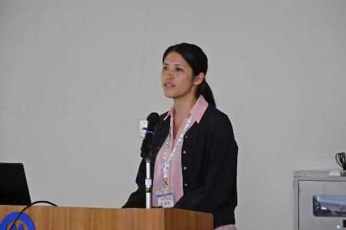 これまでの活動を報告する神村さん