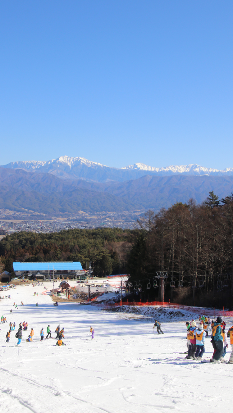 駒ヶ根市内のスキー場