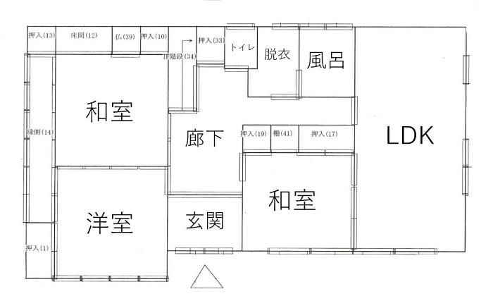 間取り（1階）