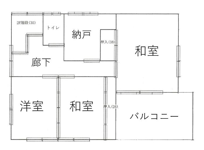 間取り2階