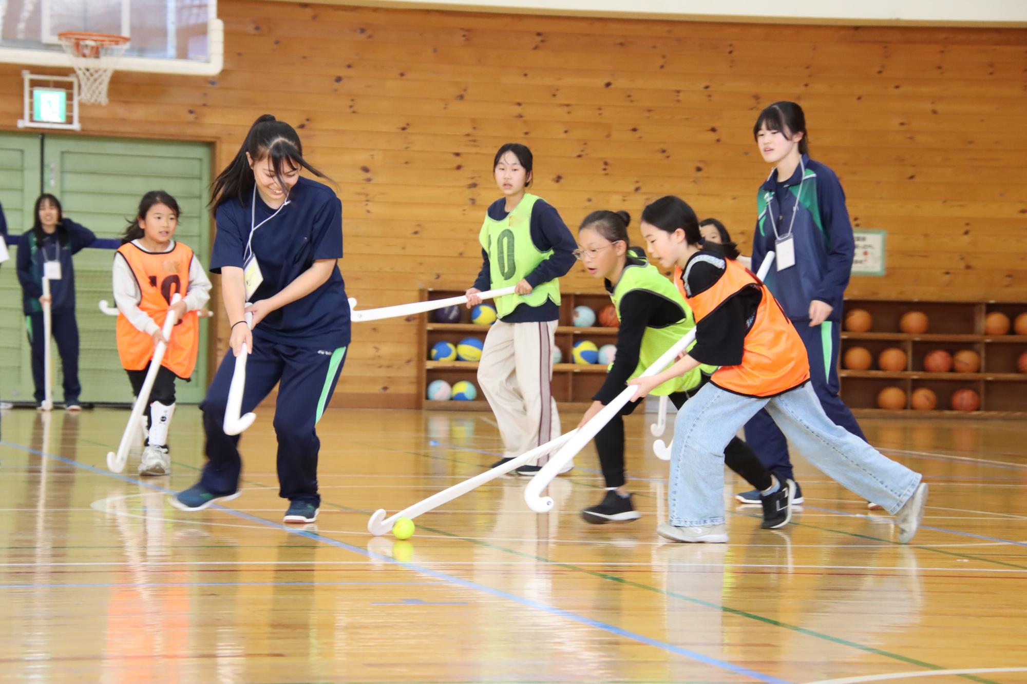 仲間と協力して、ゴールを目指そう