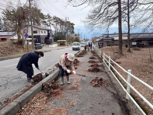高原クリーン大作戦の様子