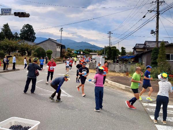 第11回信州駒ヶ根ハーフマラソン大会の様子