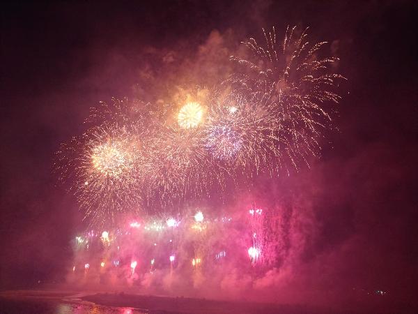 第3回信州駒ヶ根花火大会の様子