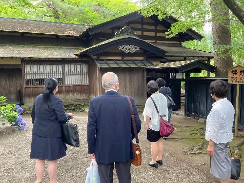 教育民生建設委員会視察の様子