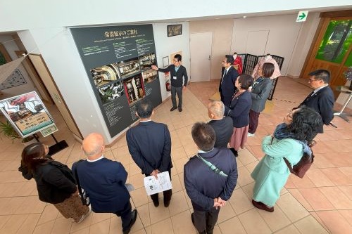 駒ヶ根シルクミュージアムの視察