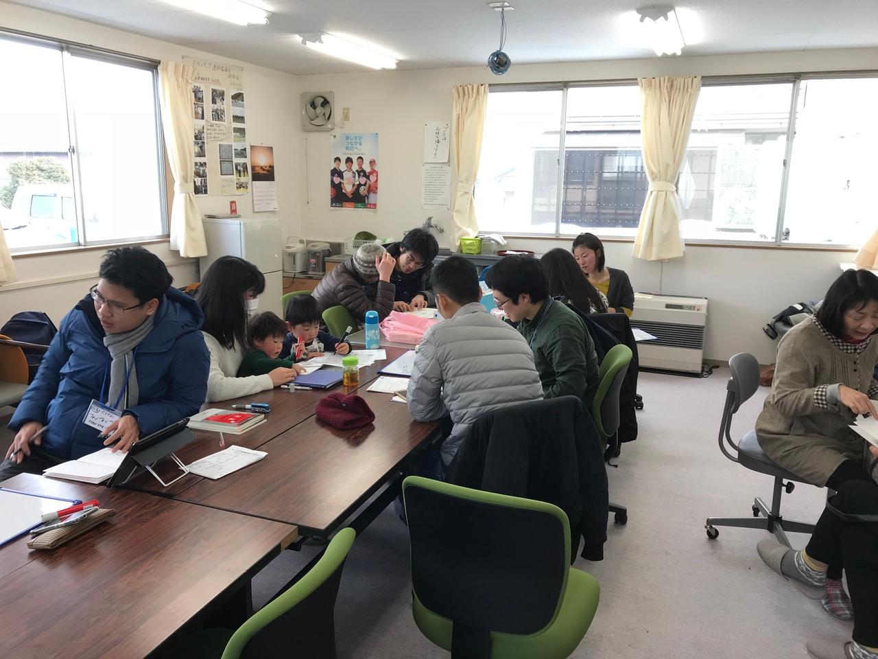 日本語教室の活動風景の写真1