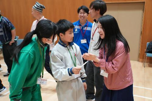 訓練生との交流