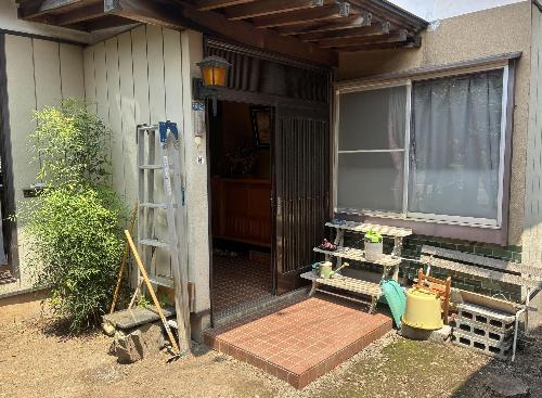 玄関（外側）