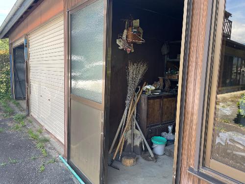 車庫兼物置き