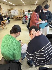 避難所巡回体験