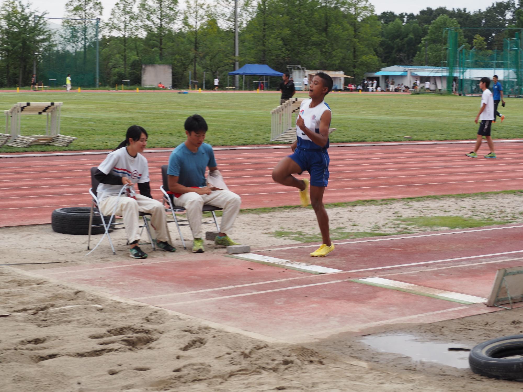 土曜競技会ジャヤラニ選手