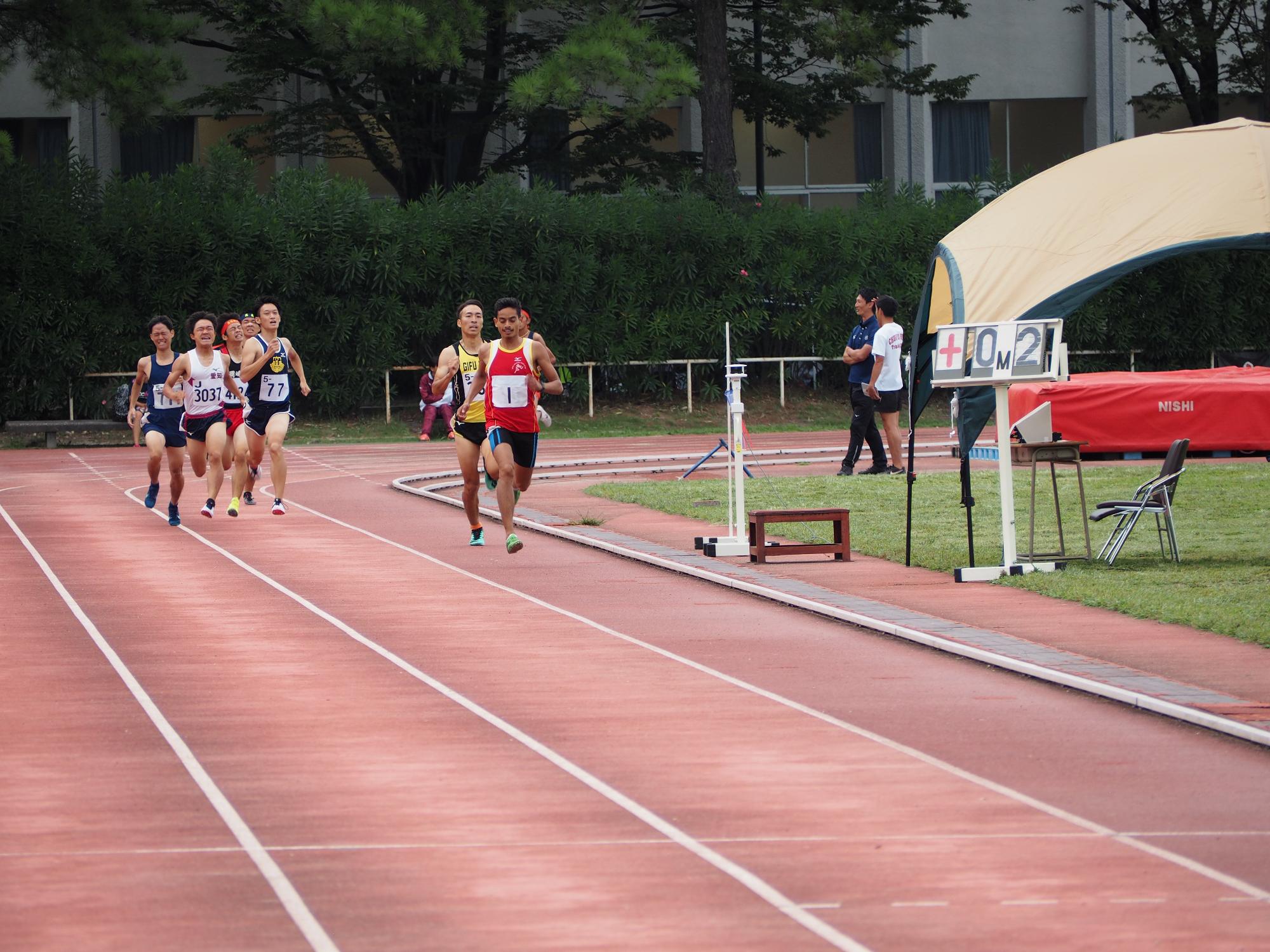 土曜競技会マダブ選手